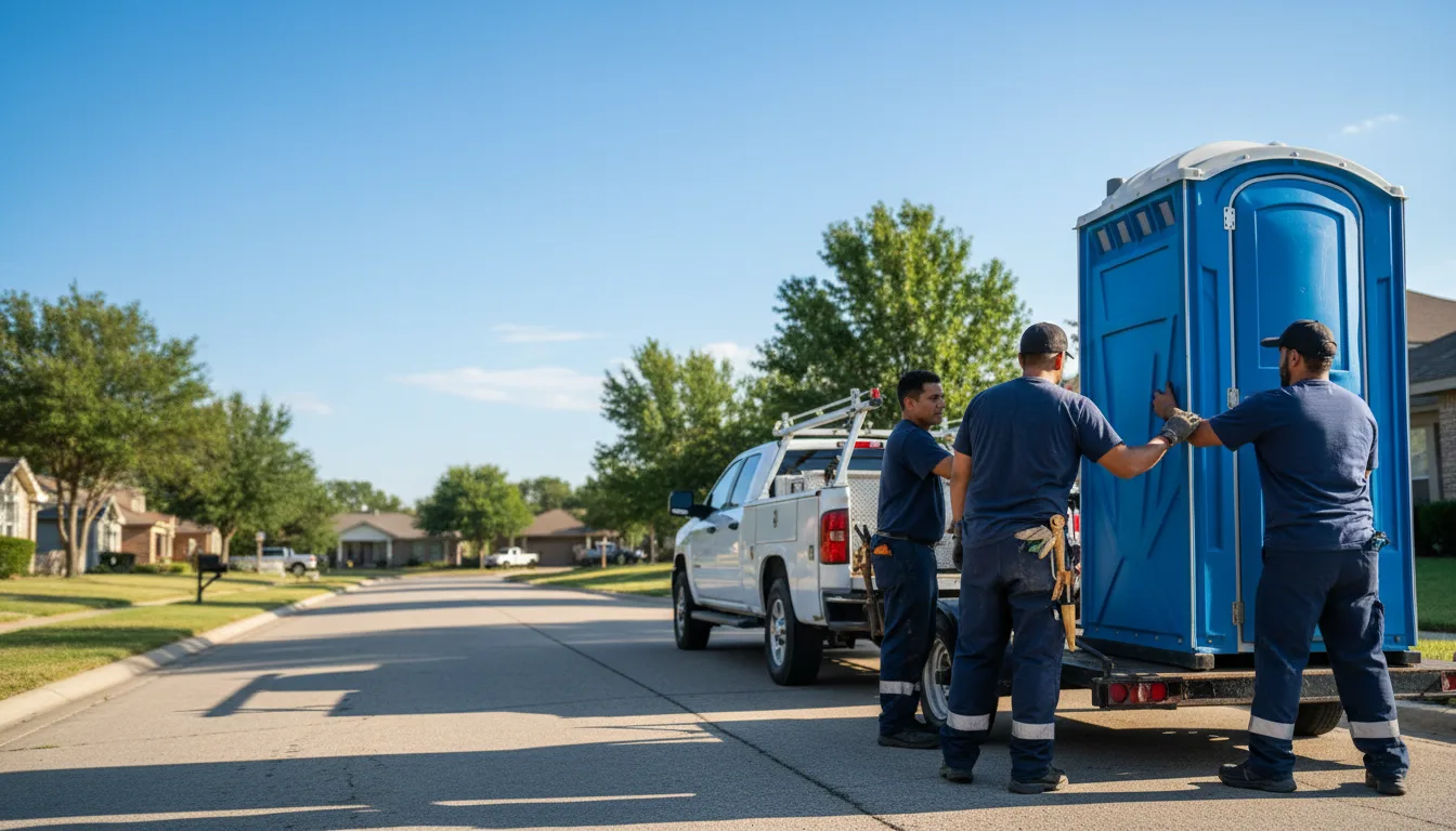 Portable Toilet Rental in Olden, TX near me